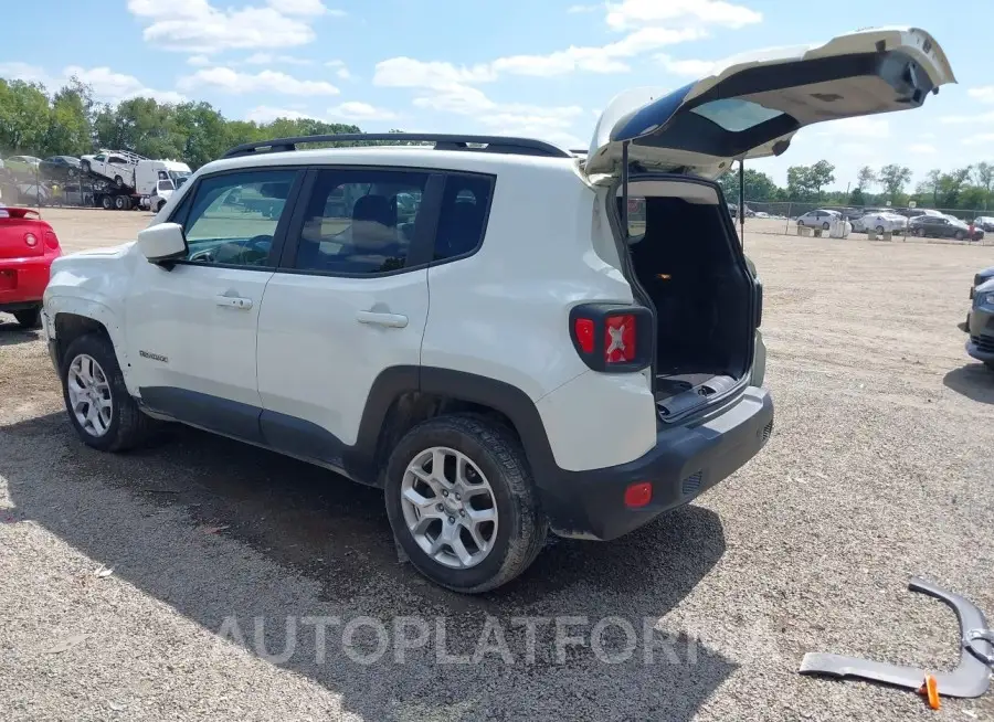 JEEP RENEGADE 2017 vin ZACCJBBB6HPE44090 from auto auction Iaai