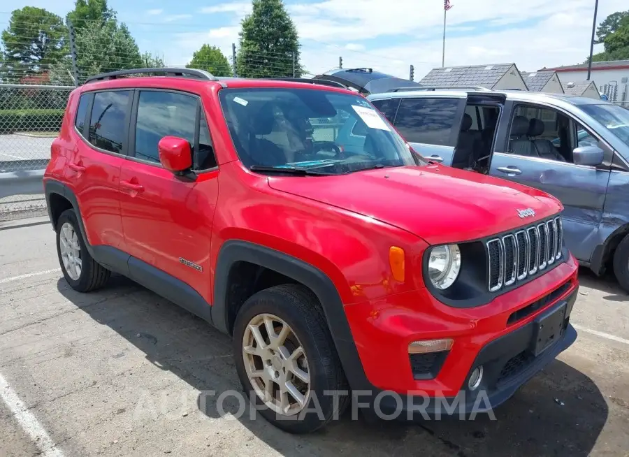 JEEP RENEGADE 2020 vin ZACNJBBB7LPL33563 from auto auction Iaai