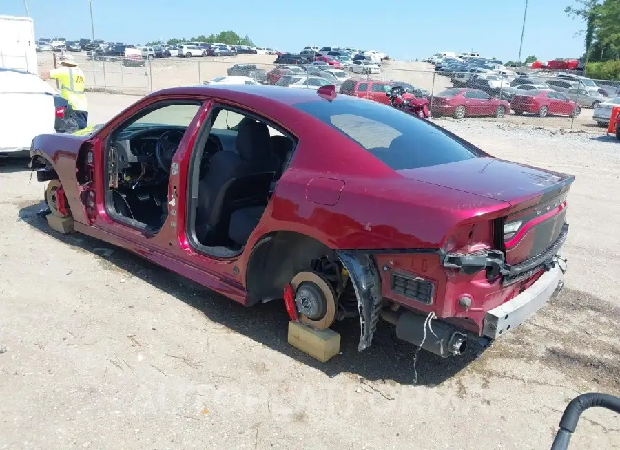 DODGE CHARGER 2021 vin 2C3CDXGJ6MH584709 from auto auction Iaai