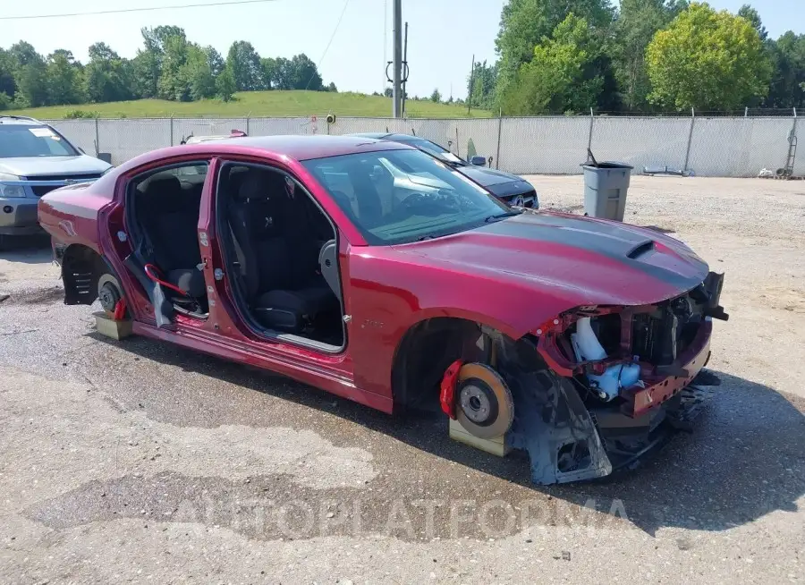 DODGE CHARGER 2021 vin 2C3CDXGJ6MH584709 from auto auction Iaai