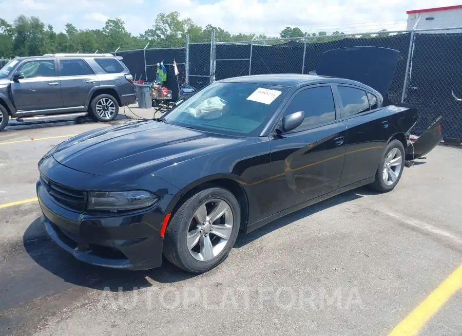 DODGE CHARGER 2018 vin 2C3CDXHG6JH129020 from auto auction Iaai