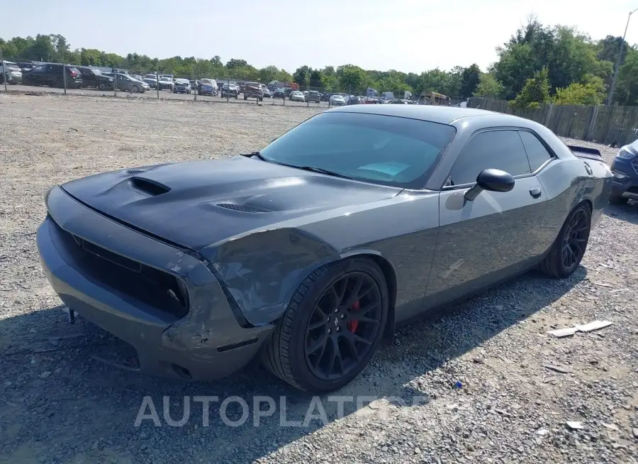 DODGE CHALLENGER 2018 vin 2C3CDZFJ2JH316068 from auto auction Iaai