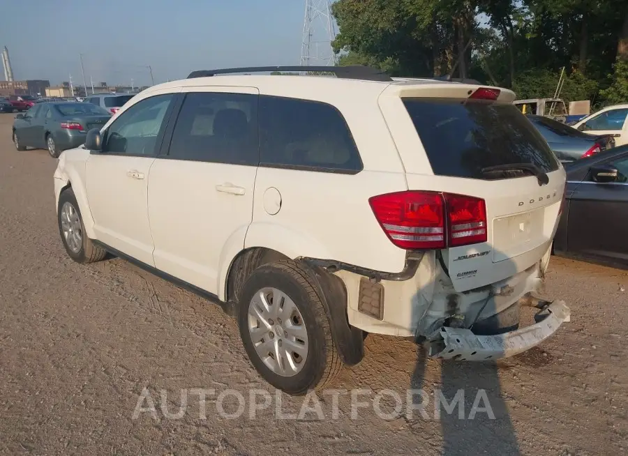 DODGE JOURNEY 2016 vin 3C4PDCAB2GT218278 from auto auction Iaai