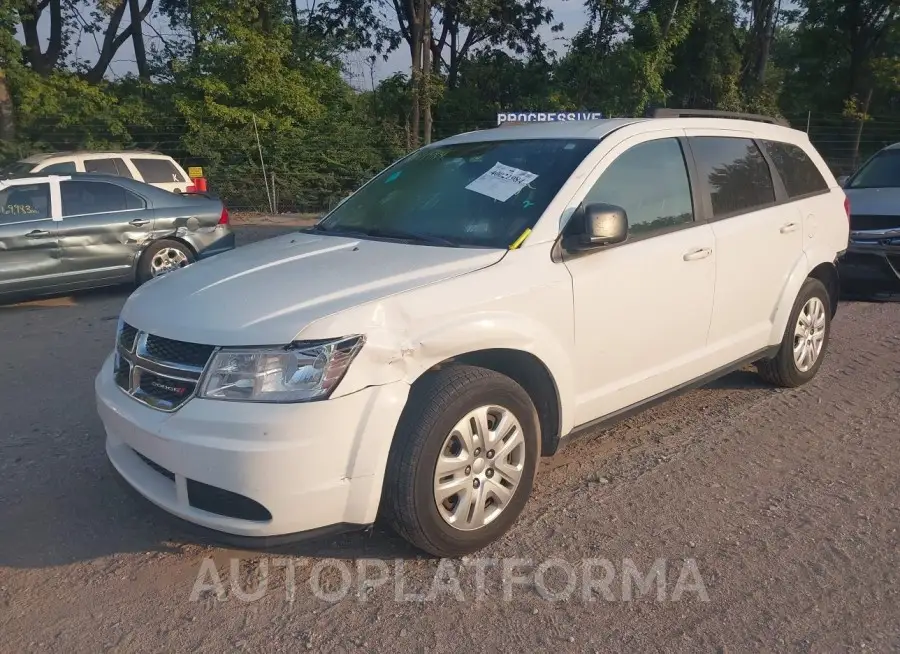 DODGE JOURNEY 2016 vin 3C4PDCAB2GT218278 from auto auction Iaai