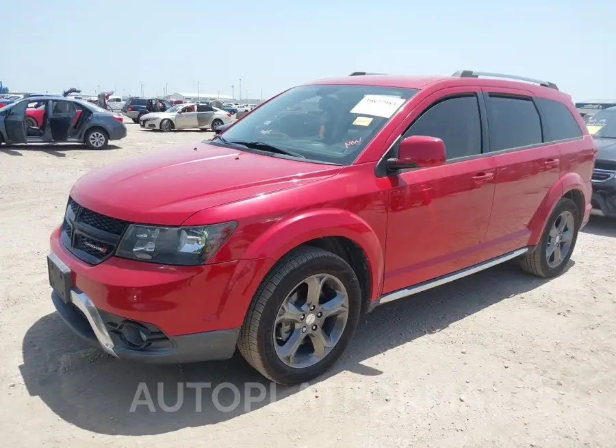 DODGE JOURNEY 2015 vin 3C4PDCGB4FT552155 from auto auction Iaai