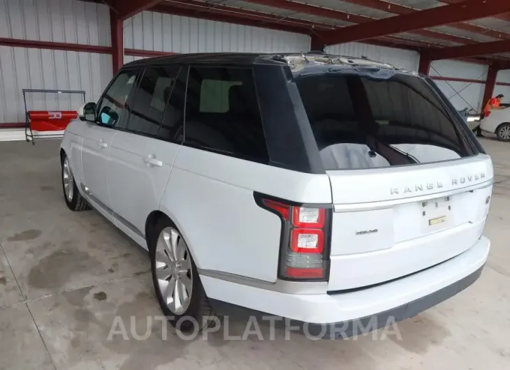 LAND ROVER RANGE ROVER 2016 vin SALGS2KF3GA244325 from auto auction Iaai