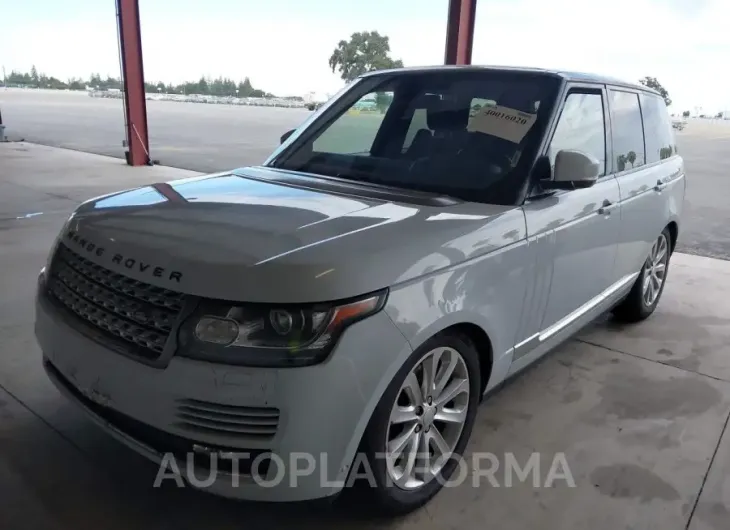 LAND ROVER RANGE ROVER 2016 vin SALGS2KF3GA244325 from auto auction Iaai