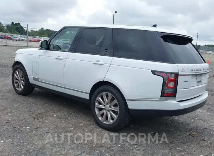 LAND ROVER RANGE ROVER 2016 vin SALGS2PFXGA305002 from auto auction Iaai