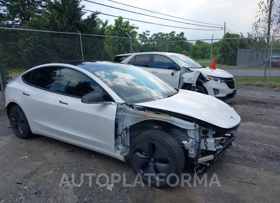 TESLA MODEL 3 2020 vin 5YJ3E1EA0LF658705 from auto auction Iaai