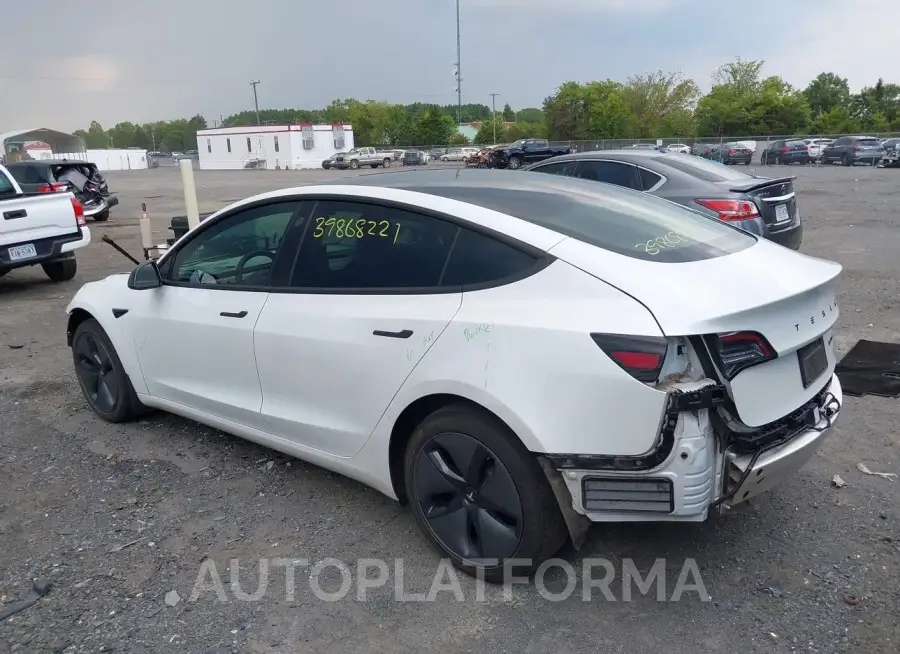 TESLA MODEL 3 2020 vin 5YJ3E1EA0LF658705 from auto auction Iaai