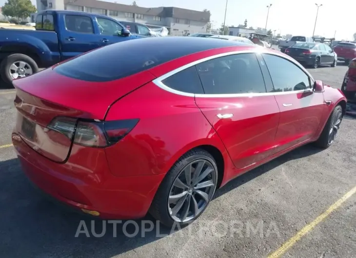 TESLA MODEL 3 2018 vin 5YJ3E1EA1JF019312 from auto auction Iaai