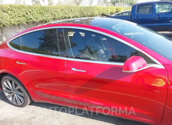 TESLA MODEL 3 2018 vin 5YJ3E1EA1JF019312 from auto auction Iaai