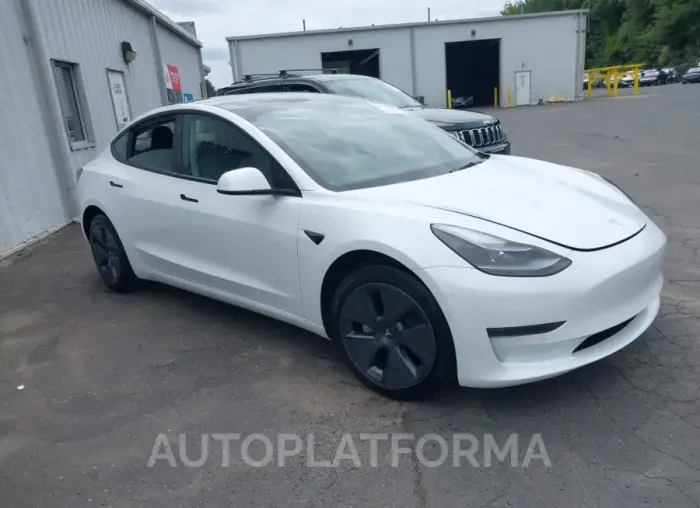 TESLA MODEL 3 2022 vin 5YJ3E1EA2NF112443 from auto auction Iaai