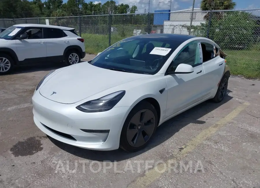 TESLA MODEL 3 2023 vin 5YJ3E1EA2PF558465 from auto auction Iaai