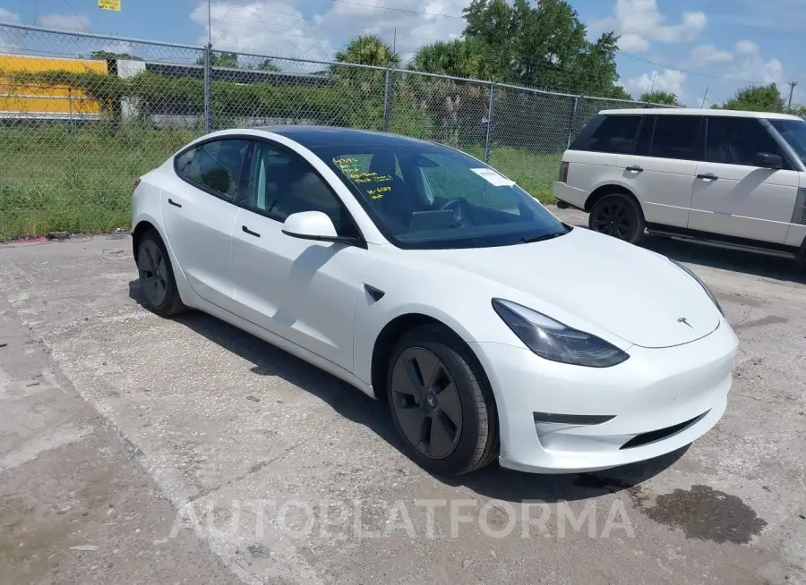 TESLA MODEL 3 2023 vin 5YJ3E1EA2PF558465 from auto auction Iaai