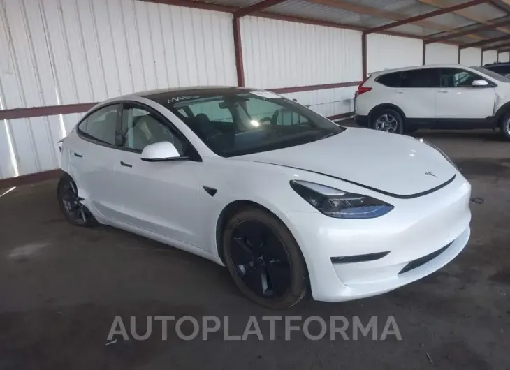 TESLA MODEL 3 2023 vin 5YJ3E1EA6PF600880 from auto auction Iaai