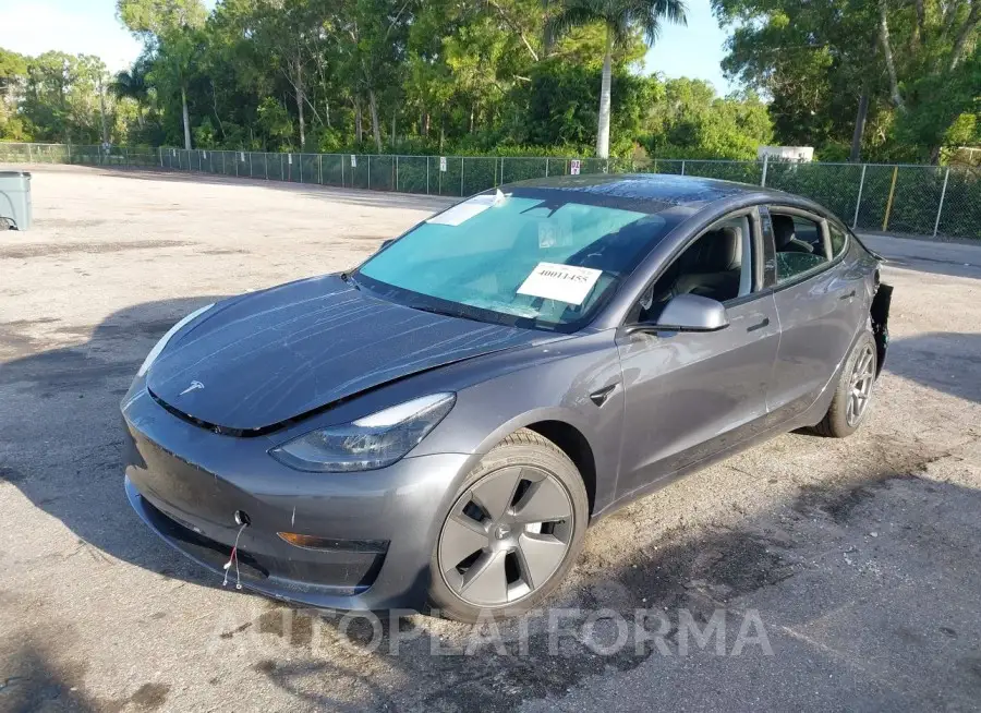 TESLA MODEL 3 2023 vin 5YJ3E1EA7PF689911 from auto auction Iaai