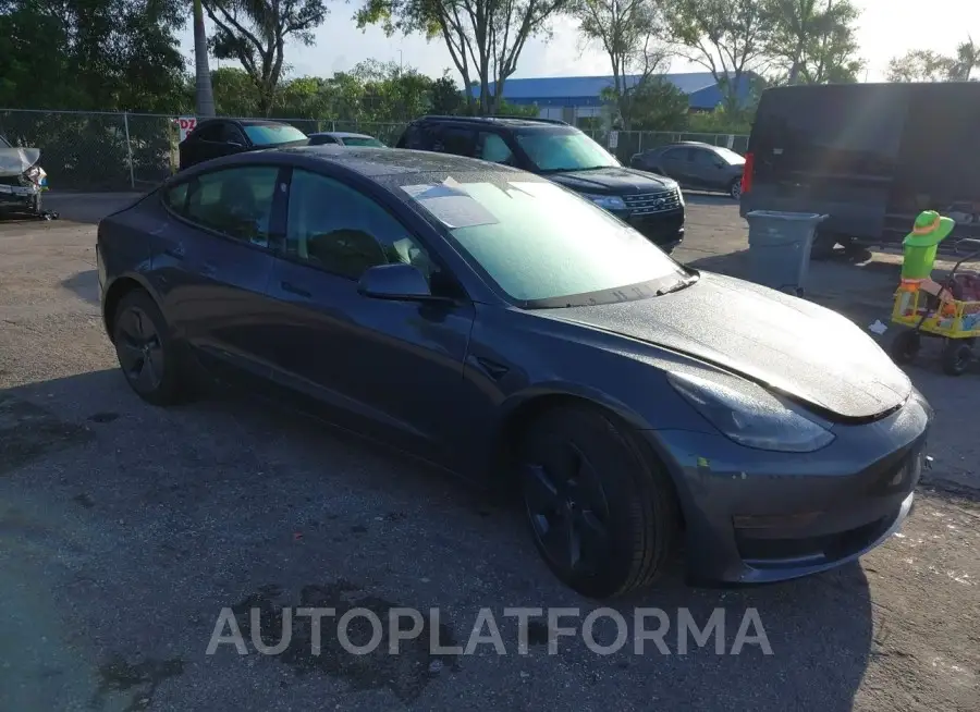 TESLA MODEL 3 2023 vin 5YJ3E1EA7PF689911 from auto auction Iaai