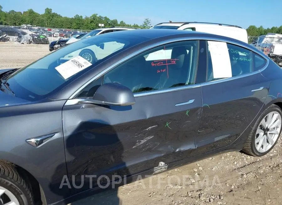 TESLA MODEL 3 2018 vin 5YJ3E1EA8JF017718 from auto auction Iaai