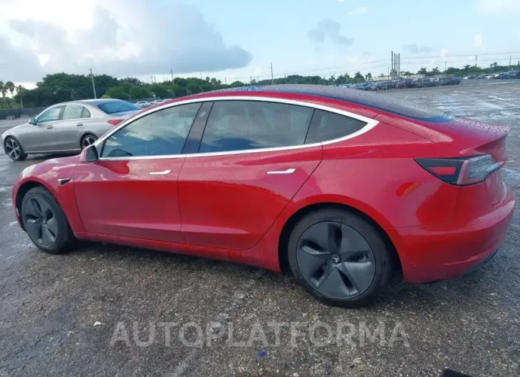 TESLA MODEL 3 2018 vin 5YJ3E1EA8JF019372 from auto auction Iaai