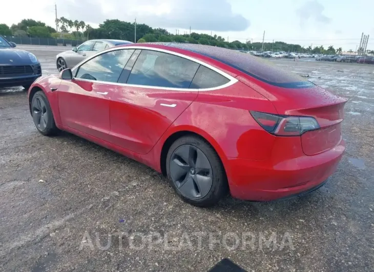 TESLA MODEL 3 2018 vin 5YJ3E1EA8JF019372 from auto auction Iaai