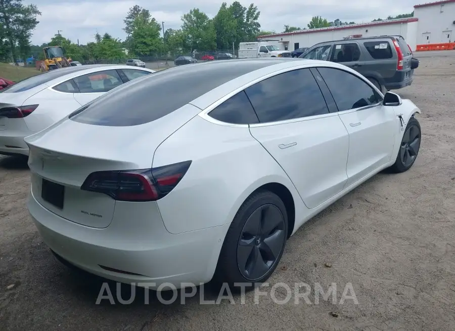 TESLA MODEL 3 2020 vin 5YJ3E1EB3LF637632 from auto auction Iaai