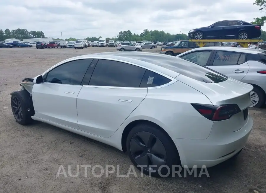 TESLA MODEL 3 2020 vin 5YJ3E1EB3LF637632 from auto auction Iaai