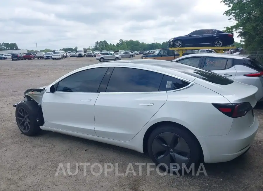 TESLA MODEL 3 2020 vin 5YJ3E1EB3LF637632 from auto auction Iaai