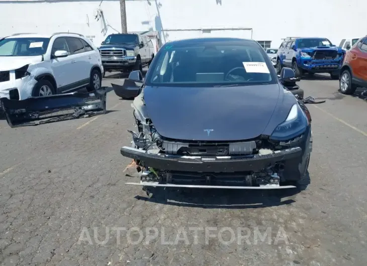 TESLA MODEL 3 2022 vin 5YJ3E1EB6NF361370 from auto auction Iaai