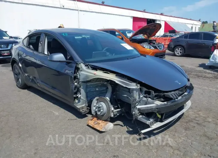 TESLA MODEL 3 2022 vin 5YJ3E1EB6NF361370 from auto auction Iaai