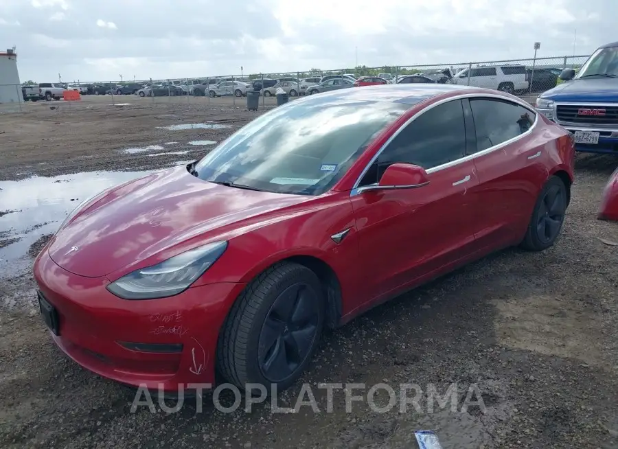 TESLA MODEL 3 2018 vin 5YJ3E1EBXJF099718 from auto auction Iaai