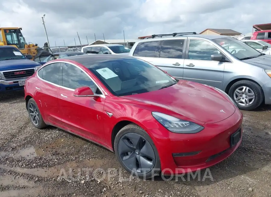 TESLA MODEL 3 2018 vin 5YJ3E1EBXJF099718 from auto auction Iaai