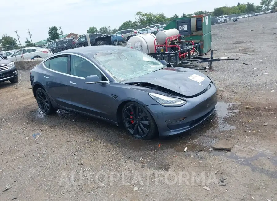 TESLA MODEL 3 2020 vin 5YJ3E1EC6LF736177 from auto auction Iaai