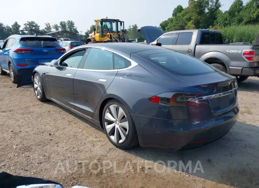 TESLA MODEL S 2020 vin 5YJSA1E20LF397558 from auto auction Iaai