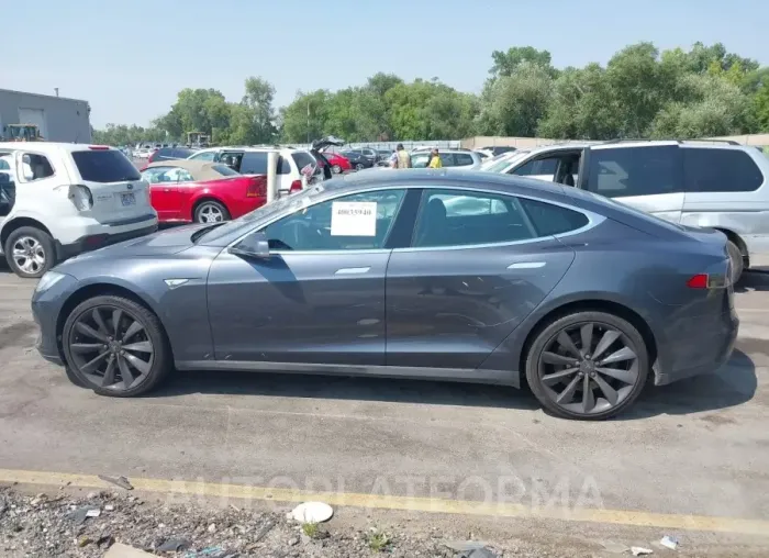 TESLA MODEL S 2015 vin 5YJSA1H27FF084457 from auto auction Iaai