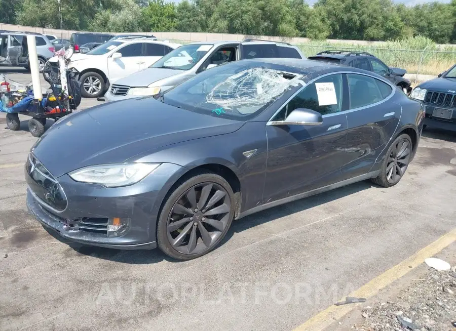 TESLA MODEL S 2015 vin 5YJSA1H27FF084457 from auto auction Iaai