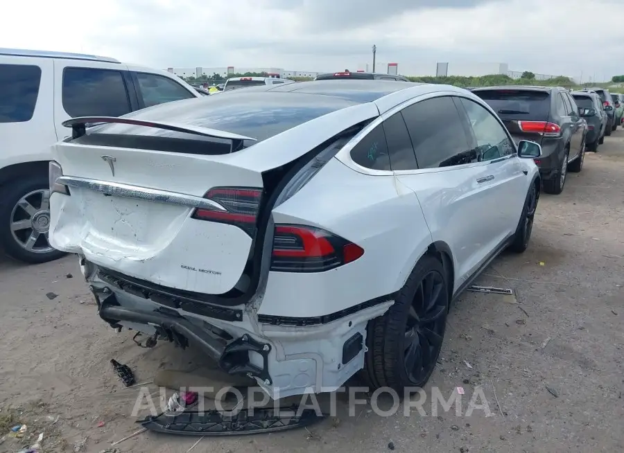 TESLA MODEL X 2020 vin 5YJXCBE24LF302036 from auto auction Iaai