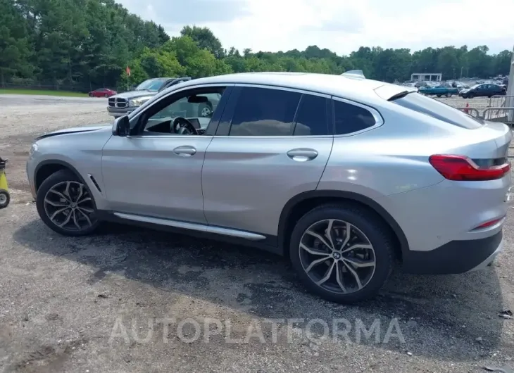 BMW X4 2021 vin 5UX2V1C02M9F21431 from auto auction Iaai