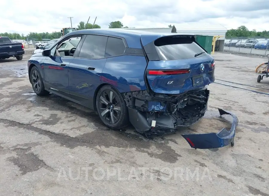 BMW IX 2022 vin WB523CF05NCJ58246 from auto auction Iaai