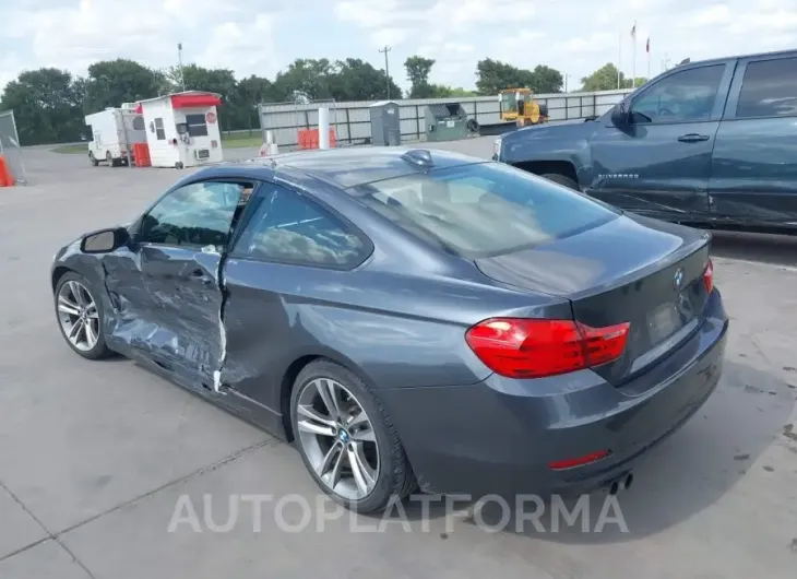 BMW 428I 2015 vin WBA3N3C58FK232928 from auto auction Iaai