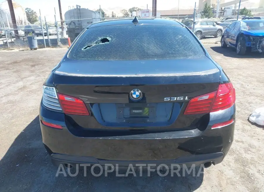 BMW 535I 2015 vin WBA5B1C53FD918711 from auto auction Iaai