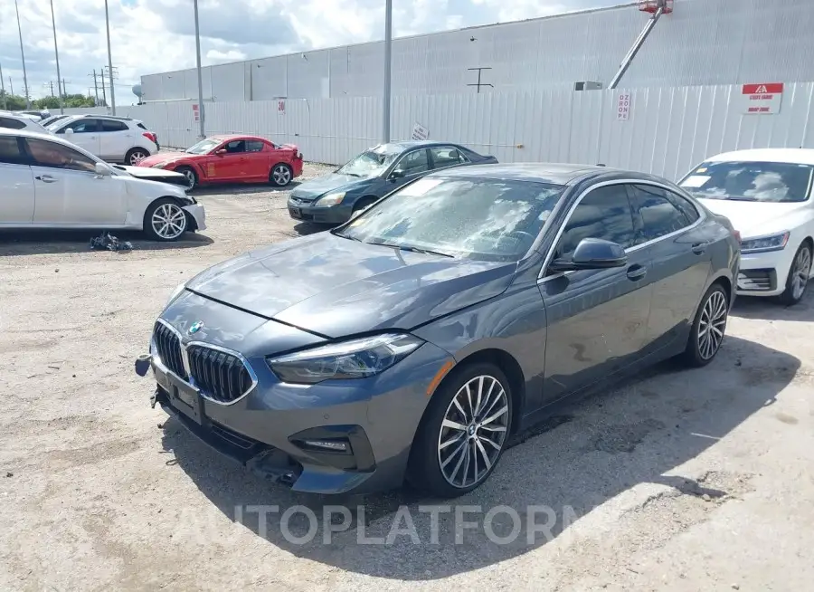 BMW 228I GRAN COUPE 2020 vin WBA73AK08L7F68226 from auto auction Iaai