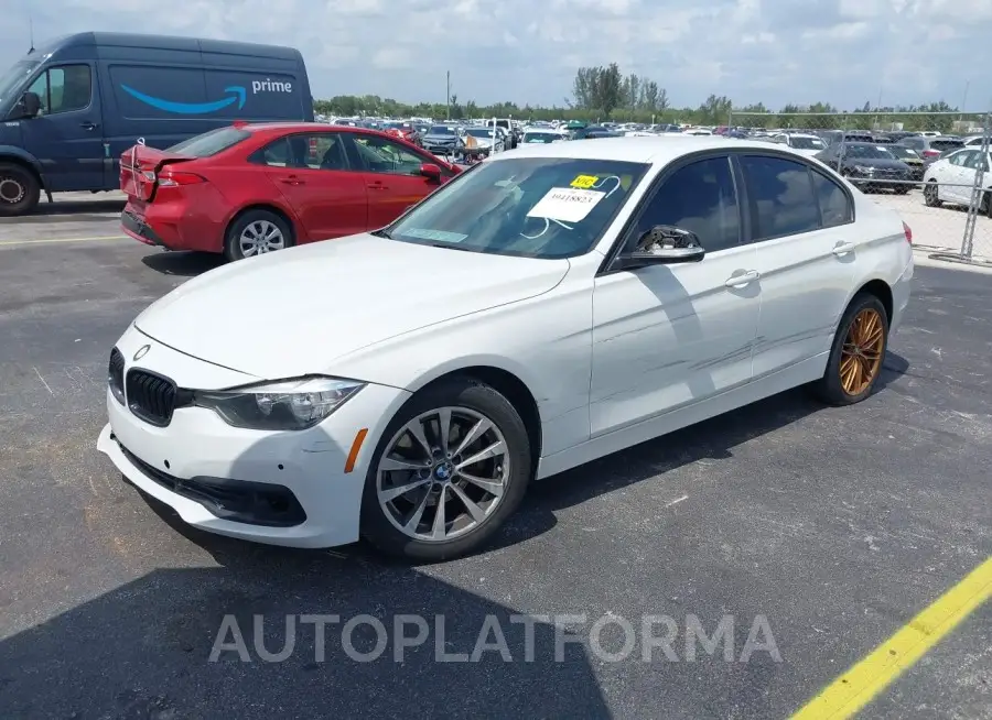 BMW 320I 2017 vin WBA8A9C33HK864175 from auto auction Iaai