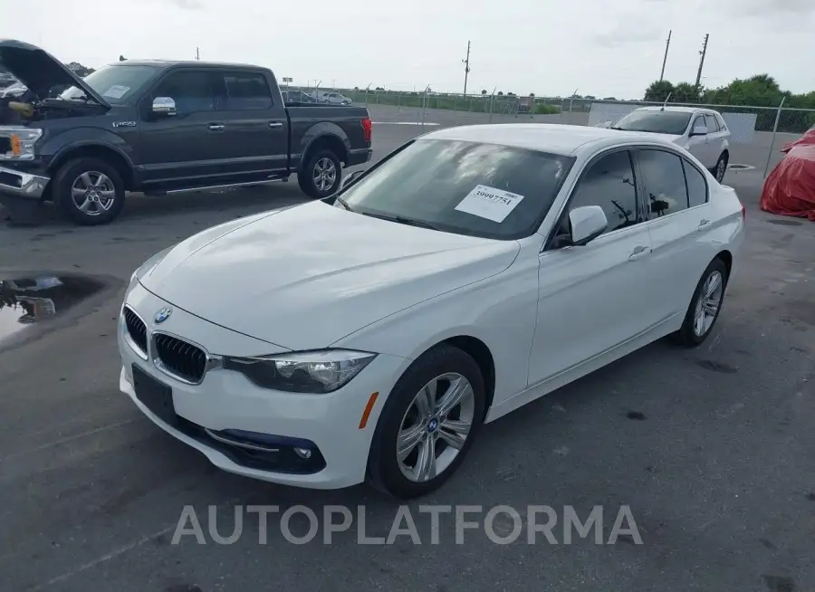 BMW 330I 2017 vin WBA8B9G51HNU50125 from auto auction Iaai