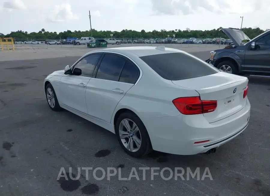 BMW 330I 2017 vin WBA8B9G51HNU50125 from auto auction Iaai