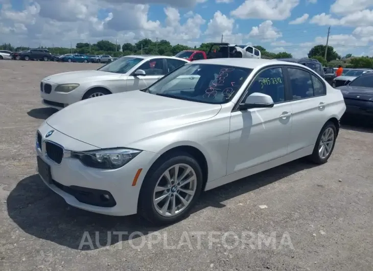 BMW 320I 2016 vin WBA8E1G51GNT36164 from auto auction Iaai