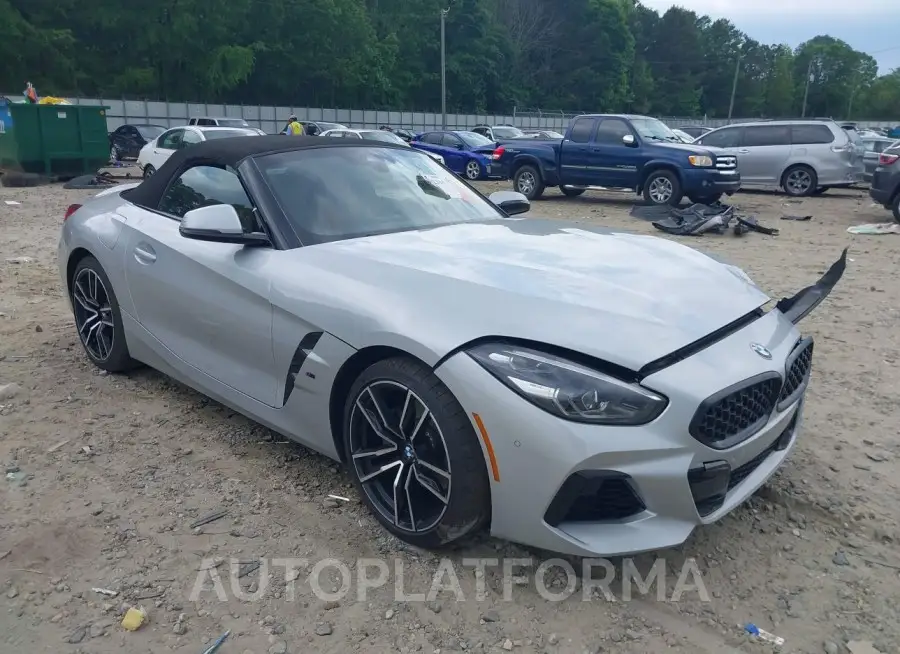 BMW Z4 2021 vin WBAHF3C08MWX30379 from auto auction Iaai