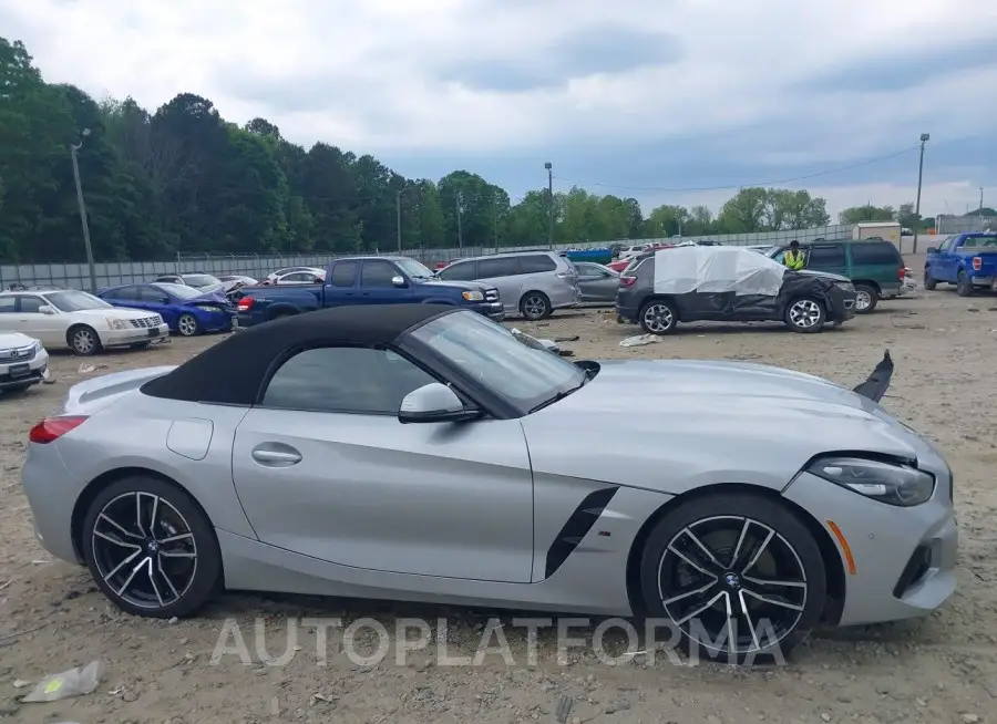 BMW Z4 2021 vin WBAHF3C08MWX30379 from auto auction Iaai