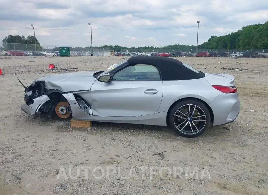 BMW Z4 2021 vin WBAHF3C08MWX30379 from auto auction Iaai