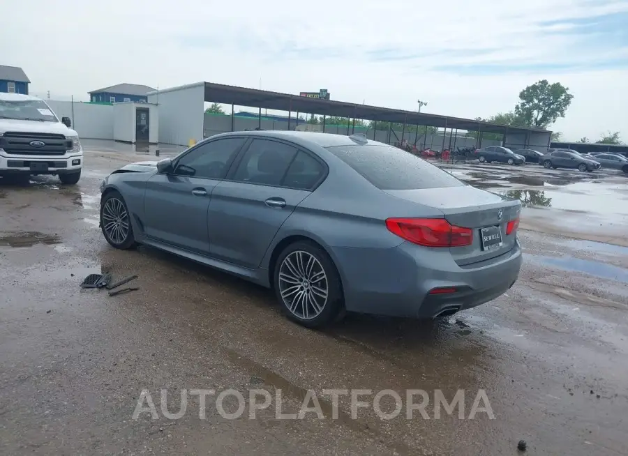 BMW 530I 2017 vin WBAJA5C36HG894624 from auto auction Iaai